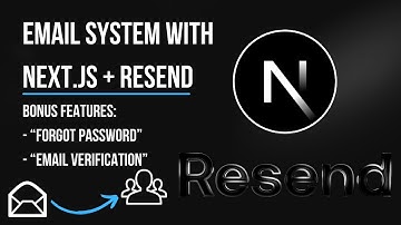 Tutorial: Email System (Forgot Password + Email Verification) with Next.js V13 (APP ROUTER) + Resend