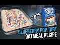 Frosted Blueberry Pop Tart Protein Oatmeal!