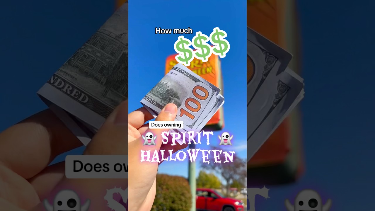 Какую прибыль вы получите, владея магазином Spirit Halloween?