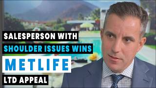 Marriott Timeshare Salesperson With Shoulder & Back Issues Wins MetLife LTD Appeal