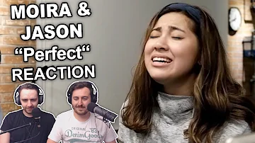 Singers FIRST TIME Reaction/Review to "Moira and Jason - Perfect"
