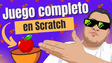 Cómo Crear un Juego Completo en Scratch con Menú, Clones y Pantalla Final | Captura la Manzana 🍎