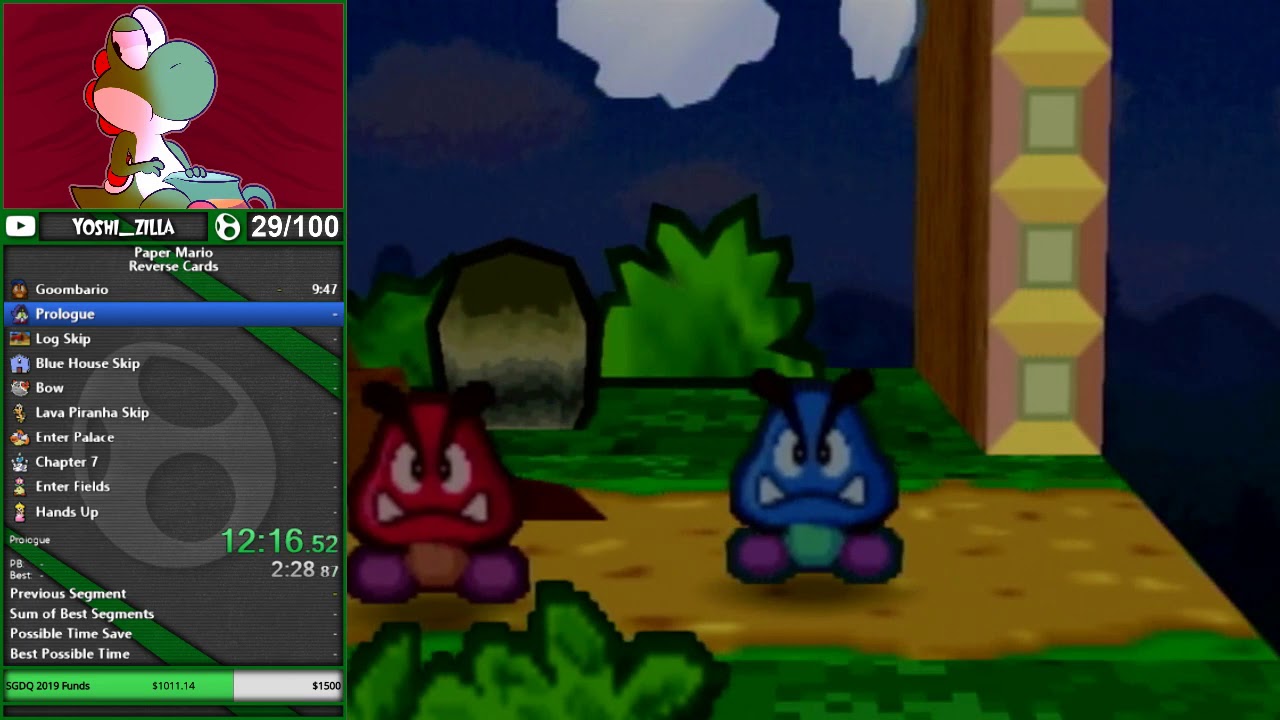 [Former WR] Paper Mario Reverse All Cards Speedrun in 4:28:38 - YouTube