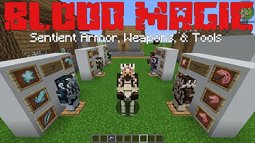 Sentient Armor, Weapons, and Tools (Blood Magic PT. 13) [Minecraft 1.12.2 Mod Guide]