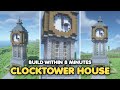 Minecraft Tutorial | How to Build Clocktower House in Minecraft