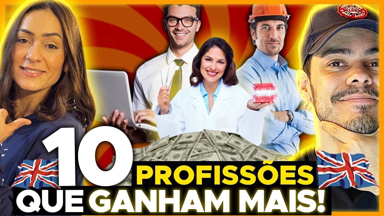 LONDRES | AS 10 PROFISSÕES QUE GANHAM MAIS DINHEIRO NA INGLATERRA!