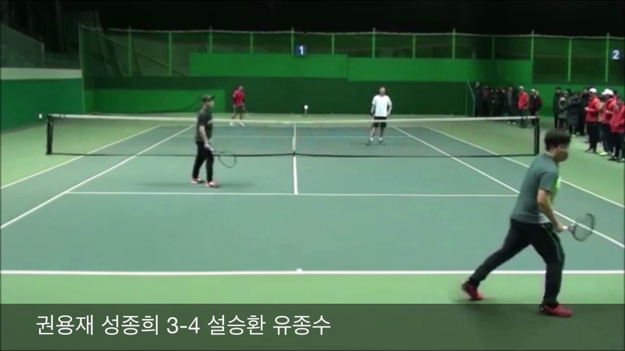 2017쉐보레cup 빅인천 훨라 전국동호인테니스대회 지도자부 결승 권용재-성종희/설승환-유종수