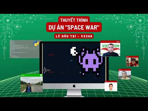 SPACE WAR - Lê Hữu Trí - Lớp Học Lập Trình Với Python VS366