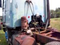 1974 chevy titan 90 Cabover truck 8v71  starting up