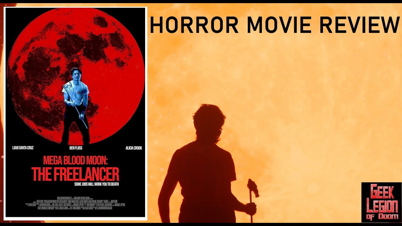 MEGA BLOOD MOON : THE FREELANCER ( 2025 Ben Floss ) Attack of the Clones Sci-Fi Horror Movie Review