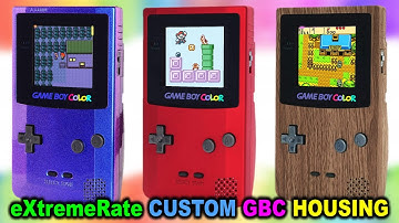 eXtremeRate Custom GameBoy Color Housing! Install Guide!