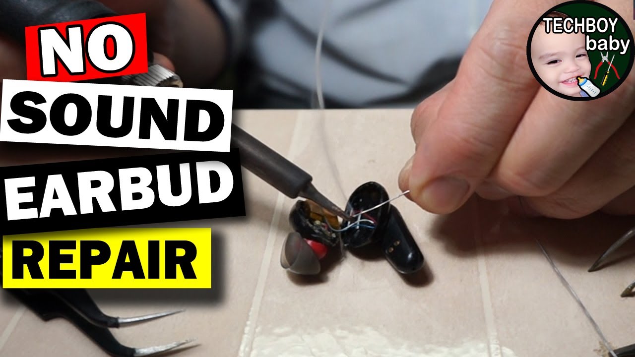 WIRELESS EARPHONES REPAIR (WALANG TUNOG) YouTube