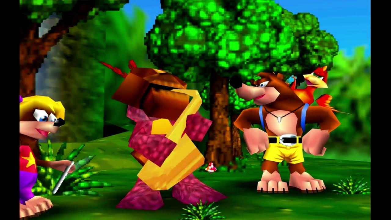 Banjo Kazooie Bottles moves tutorial YouTube