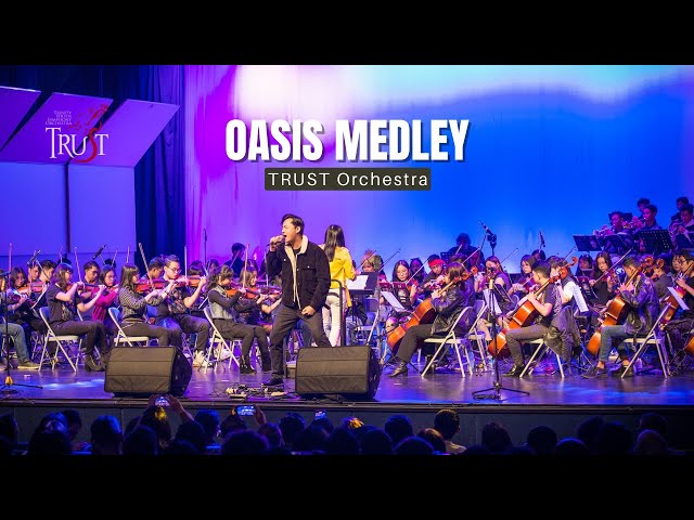 Oasis Medley  | TRUST Orchestra ft. Gilang Samsoe | Rockinstra 2.0 2023 class=