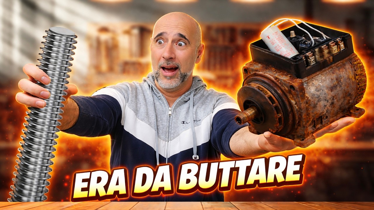 Stavano buttando questo motore… guarda cosa ho fatto