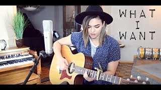 What I Want - Original (Studio Session) chords