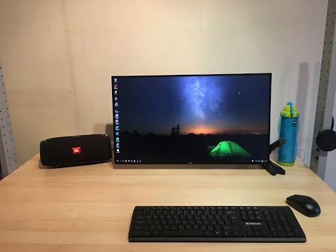О мониторе DELL U2717DA распаковку, установка, сравнение