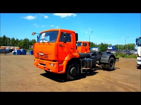 2012 Камаз 53605. Обзор (интерьер, экстерьер).