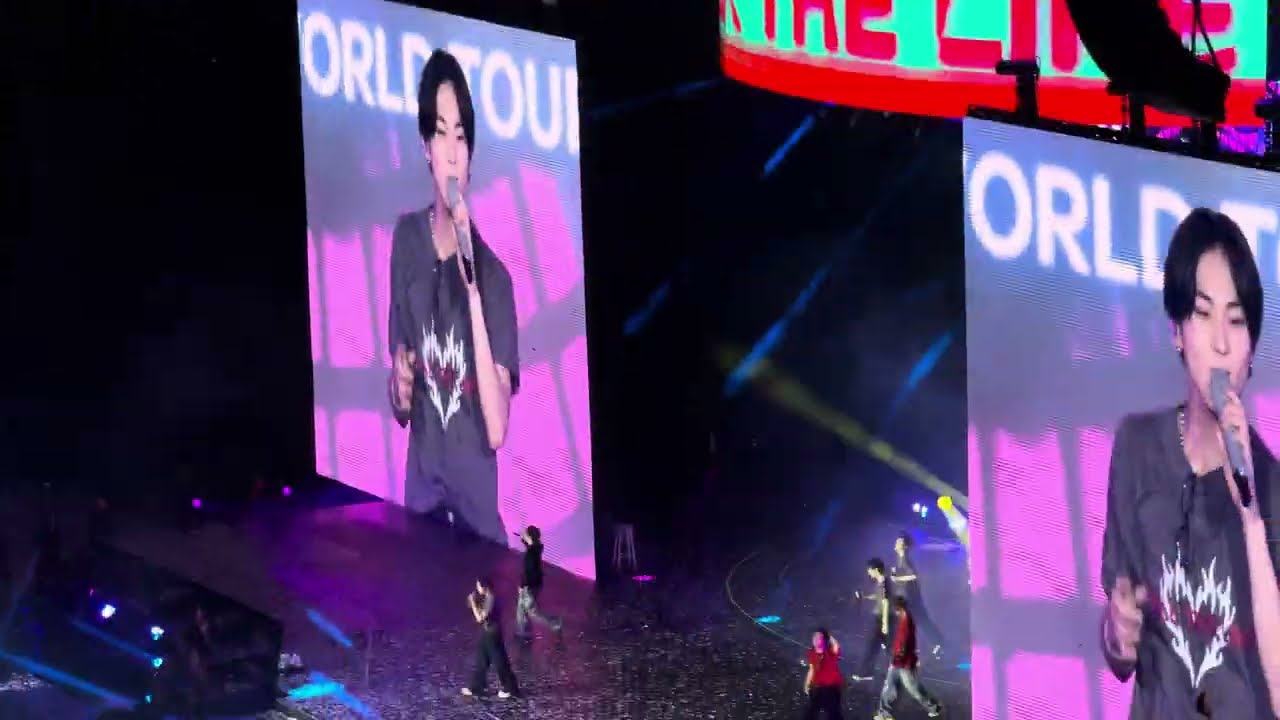 [4KHDR/60FPS] ENHYPEN - Drunk-Dazed EDM Remix (Encore) @ Walk The Line Tour LA 8/16/25