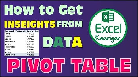 Uncover Hidden Insights in Excel: Data Analysis Made EASY! 📊✨ #excelkaarigar