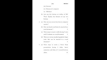 MFN - 010  DECEMBER 2020 QUESTION PAPER