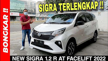 Bongkar !! Daihatsu Sigra 1.2 R AT Facelift 2022 || Review Exterior & Interior Terbaru