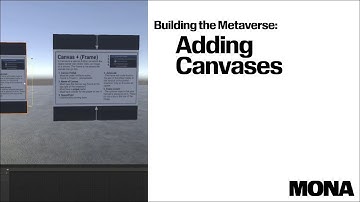 Building the Metaverse : Adding Canvases