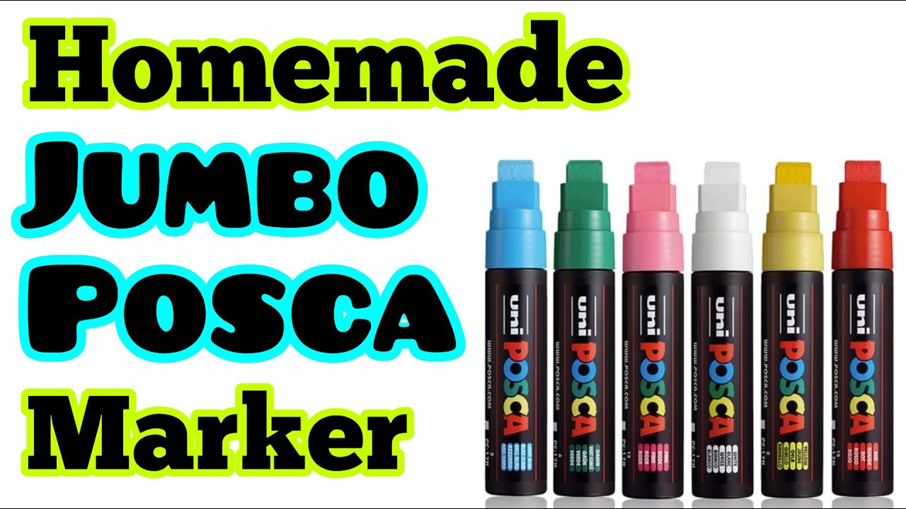 How to make posca marker at home/DIY posca marker/Homemade posca marker 