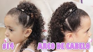 Penteado Infantil PRINCESA - ARCO DE TRANÇA com Ligas de Silicone #14 - Sr.  e Sra. Martinez - thptnganamst.edu.vn