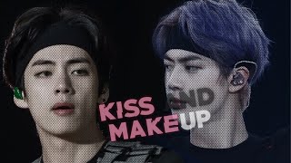 BTS AI (JUNGKOOK, V, JIN, JIMIN) -  'Kiss and Makeup' By Dua Lipa & BLACKPINK