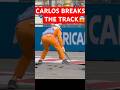 Carlos Sainz BREAKS THE TRACK 😱 | Baku GP 2025 FP1 Red Flag #f1 #formula1 #bakugp