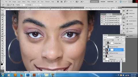 Quick Photo Retouch Photoshop CS5: Eyelashes