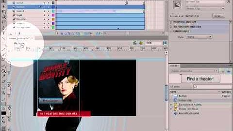 Create a Button Link in Flash