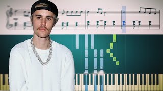 Justin Bieber - Holy ft. Chance The Rapper - Piano Tutorial screenshot 3