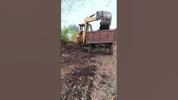 JCB 3dx Stone Loading Video #jcb #jcbvideo #jcb3dx #backhoeloader #jcbmachine #mahindratractor