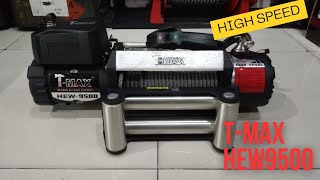 WINCH T-MAX HEW9500 HIGH SPEED 4,3 TON