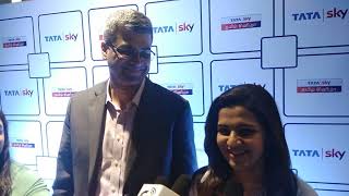 Television Fame Dd Divya Darshini & Arun Unni,Cco Tata Sky Tamil Cinema - An Ad Free, Hd, 100