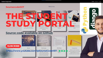 Build a Complete Student Study Portal with Django - To-Do, Homework, YouTube, Wikipedia & More!