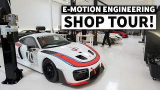 Street/Track Ready Porsches Galore: EMotion Engineering Shop Tour