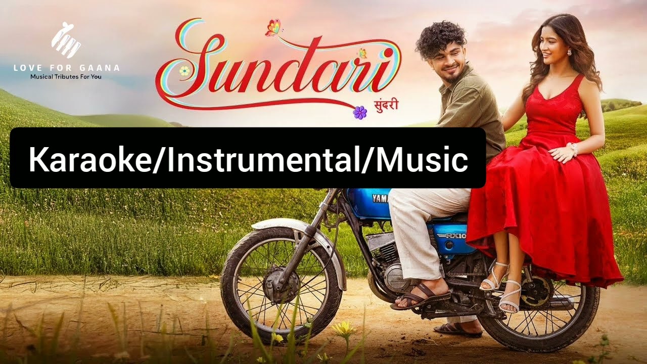Sundari Karaoke Instrumental Music Sanju Rathod Yashika Jatav