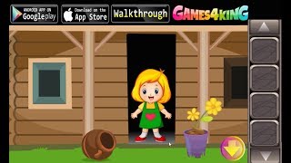 G4K Cute Little Girl Rescue walkthrough Games4King. screenshot 5