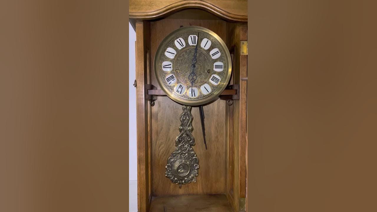 Vintage Gazo TORRY Pines strike clock YouTube