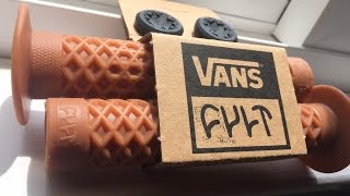 cult / vans bmx waffle grips review (gum)