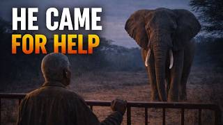 🐘 An Elephant Came To His Gate Alone Before Dawn. He Was A Retired Vet. She Led Him To A Miracle.