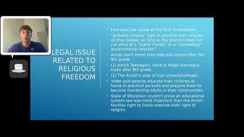 Wisconsin v.  Yoder 1972