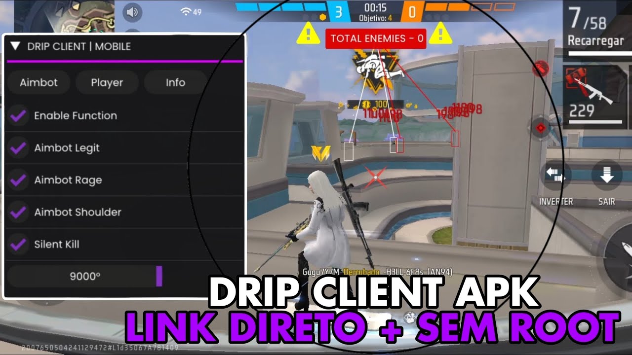SAIU!! DRIP CLIENT V3.0 | SILENT KILL - SPEED 🇧🇷 ATUALIZADO ANT BAN E ANT BLACKLIST + LINK DIRETO✅