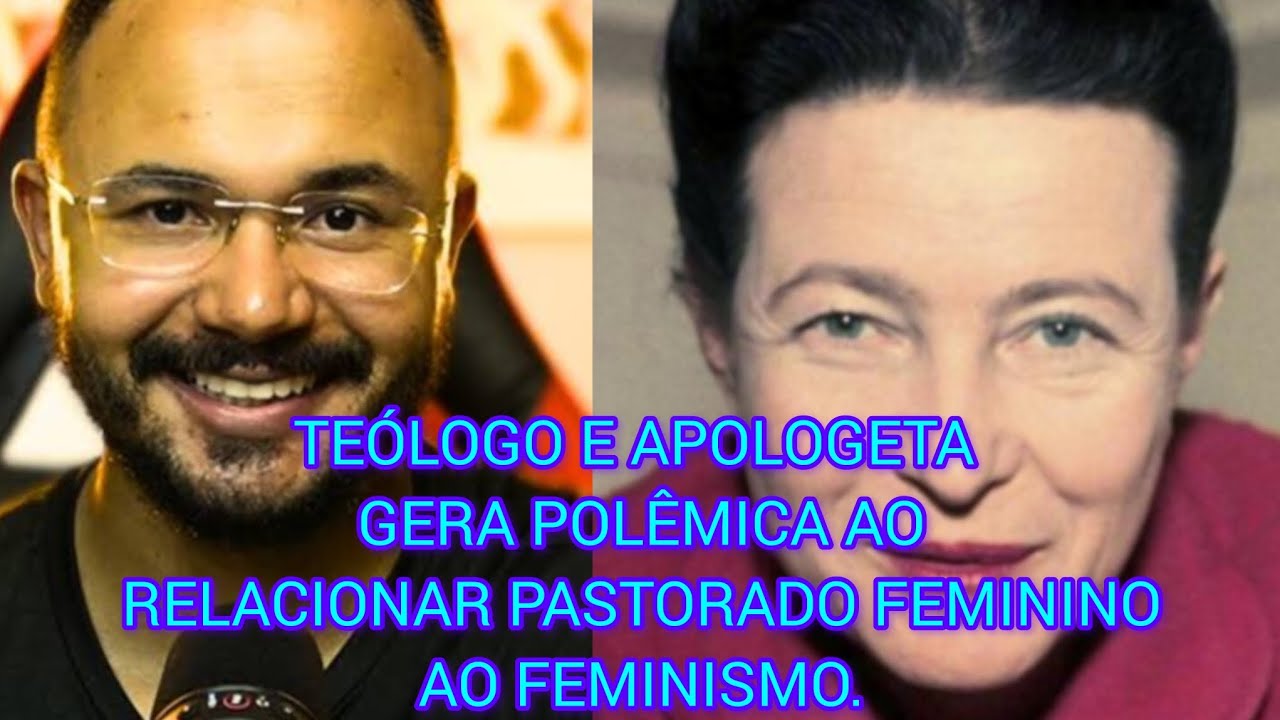 Caio Modesto gera polêmica, ao relacionar o pastorado feminino ao feminismo. VEJA O QUE ELE FALOU!