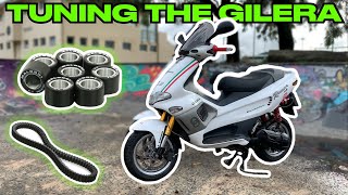 Fine Tuning the GILERA RUNNER 180 2T