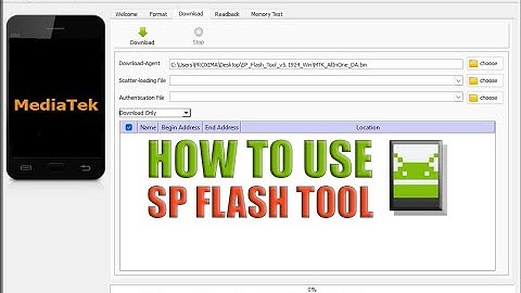 HOW TO USE SP FLASH TOOL | SP FLASH TOOL | MTK FLASH TOLL | FREE