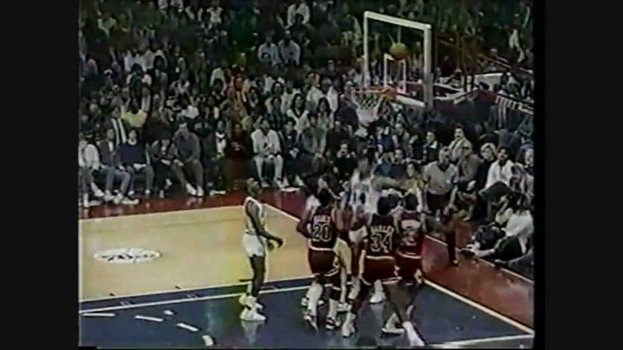 1987: Micheal Jordan goes for 56 points & 8 steals vs Barkley